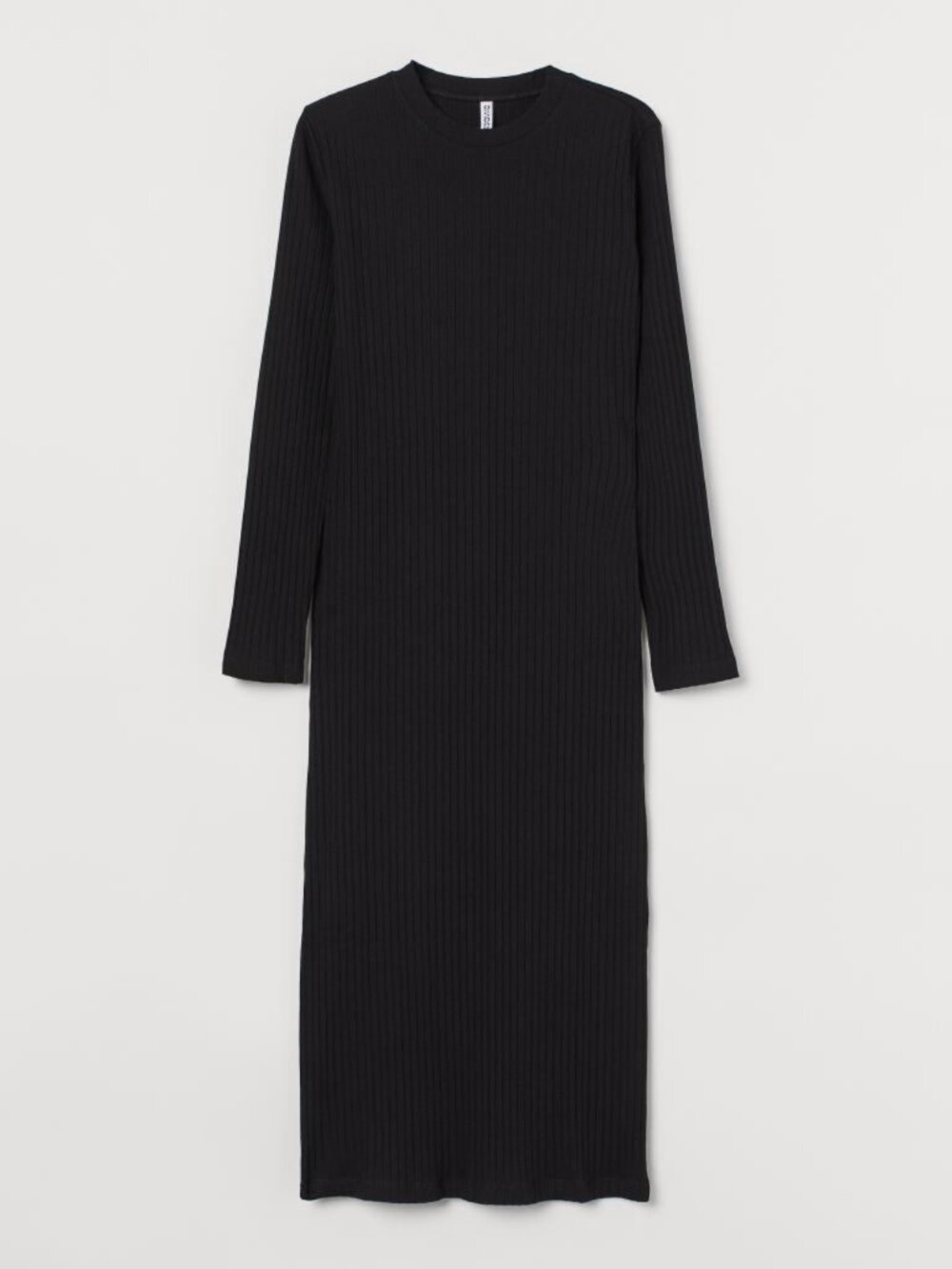 Ribbed Midi Dress